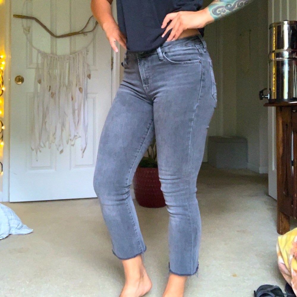 Free People cropped jeans